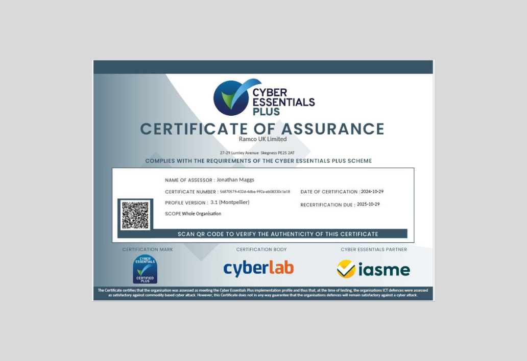 Cyber Essentials + 2024